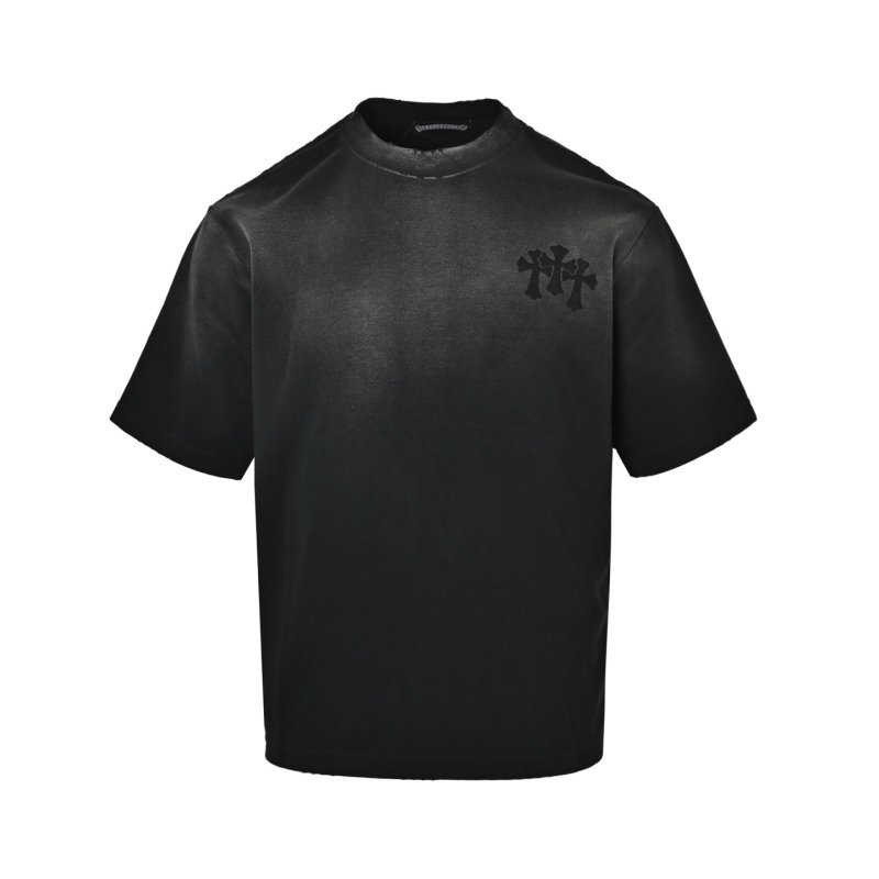 Black Minimalist Short Sleeve T-Shirt view