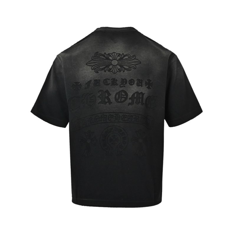 Black Minimalist Short Sleeve T-Shirt view