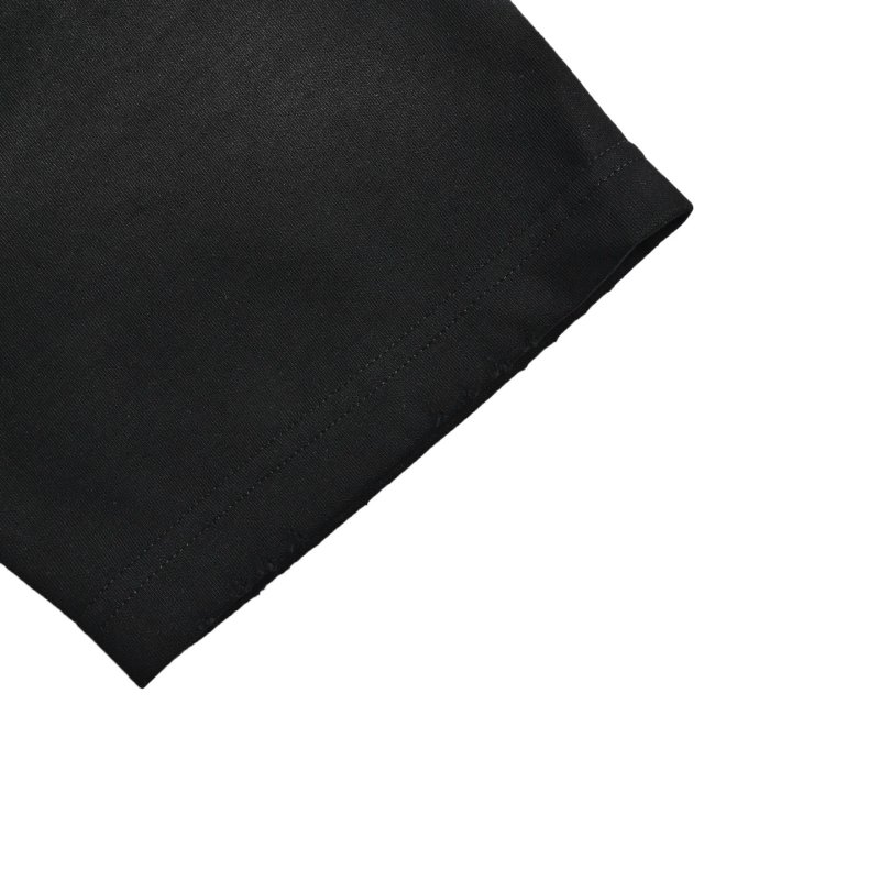 Black Minimalist Short Sleeve T-Shirt view