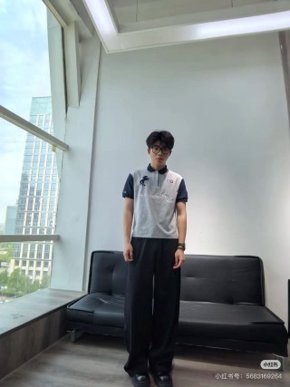 Colorblock Short Sleeve T-Shirt Grey Black view 4