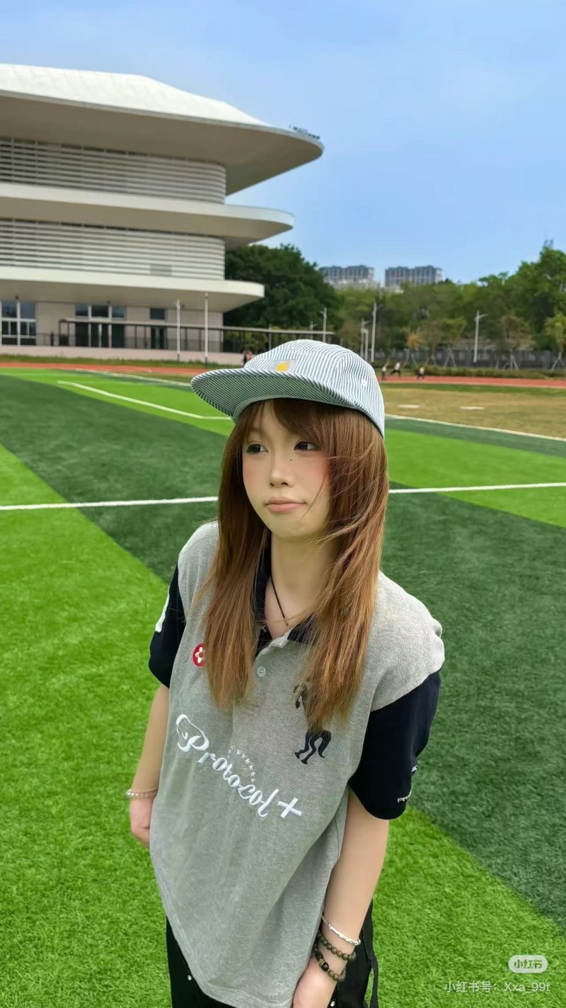 Colorblock Short Sleeve T-Shirt Grey Black view