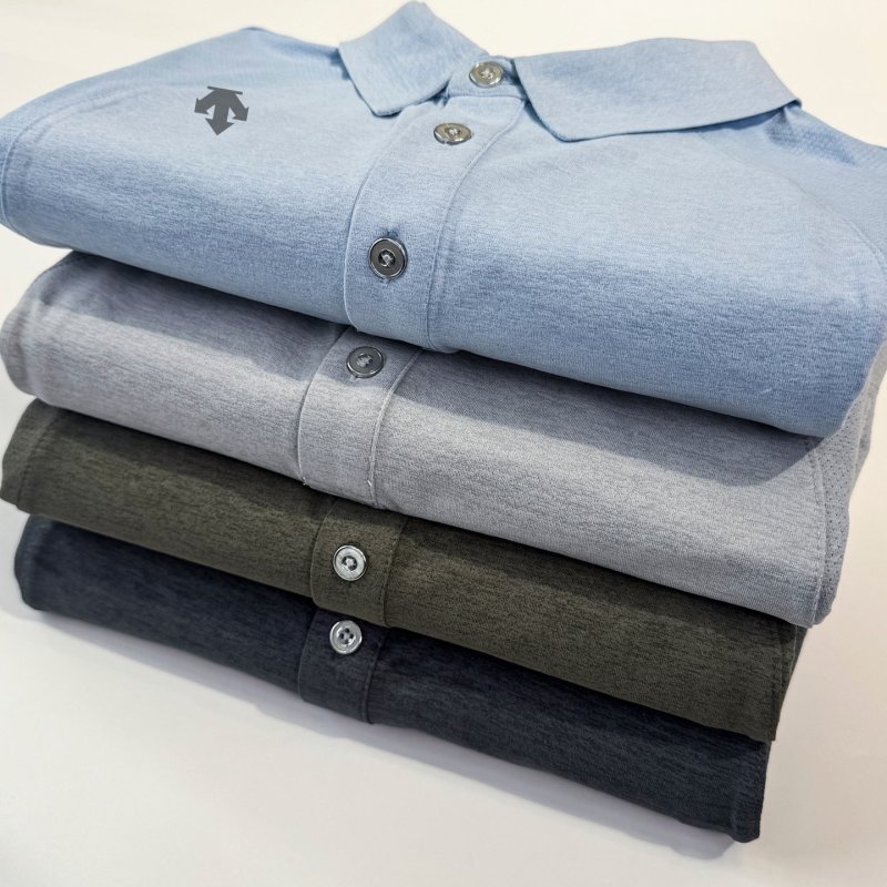 Descente Summer Polo Shirt - Light Green view
