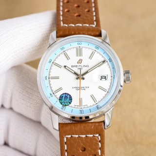 Breitling Top Time Chronometer 38mm White Dial Automatic Watch
