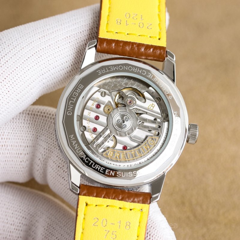 Breitling Top Time Chronometer 38mm White Dial Automatic Watch view