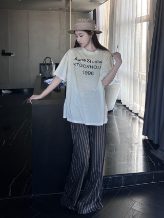 Acne Studios Stockholm 1996 Cream T-Shirt view 11