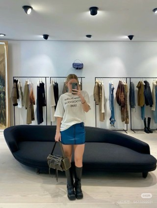 Acne Studios Stockholm 1996 Cream T-Shirt view 2