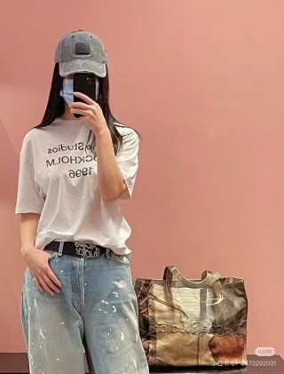 Acne Studios Stockholm 1996 Cream T-Shirt view 4