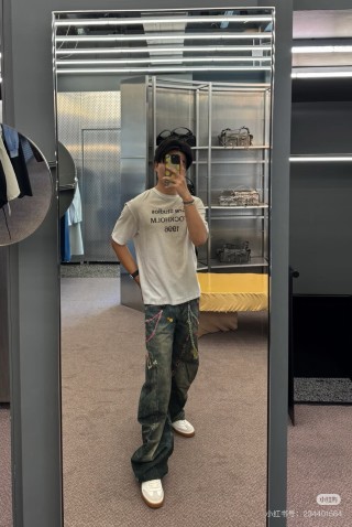 Acne Studios Stockholm 1996 Cream T-Shirt view 7