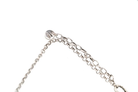 Gucci Love Fearless Double-Sided Heart Pendant Necklace Silver view 5