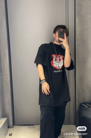 Antwerpen Graphic Black Short Sleeve T-Shirt view 4