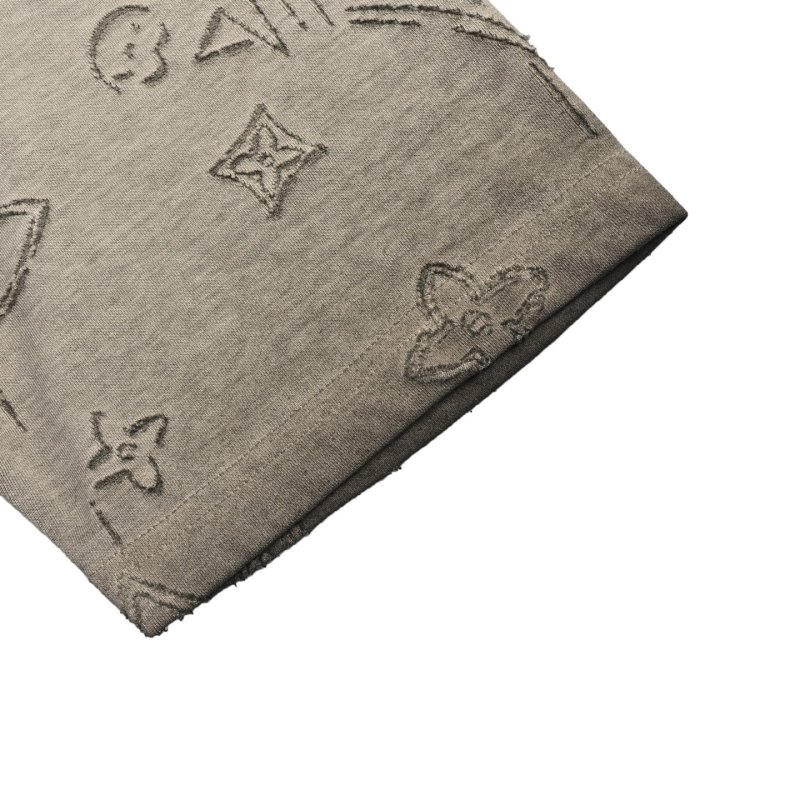 Louis Vuitton Monogram Distressed Grey T-Shirt view