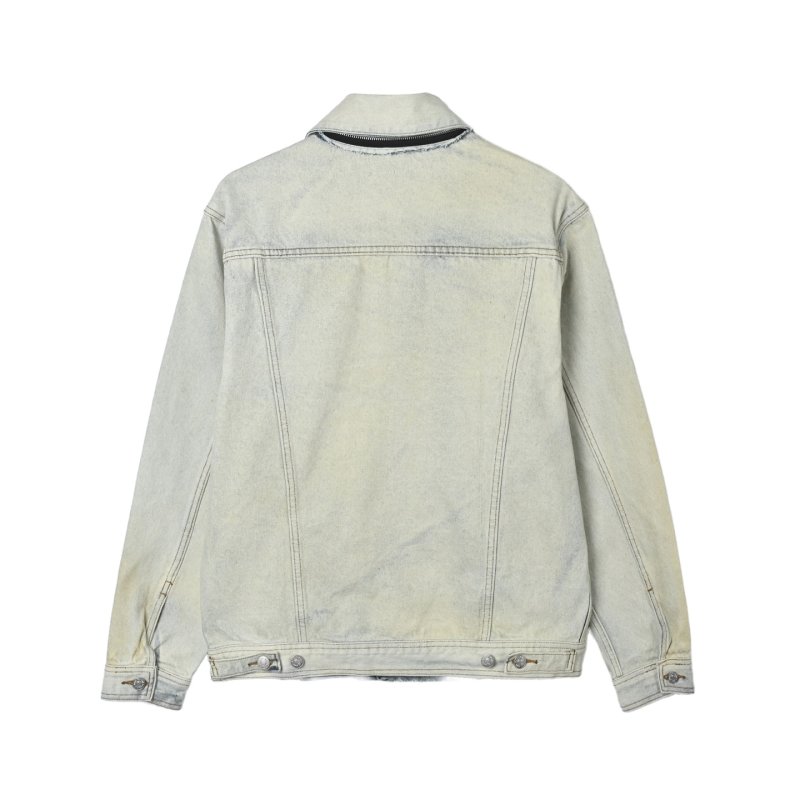 Light Blue Denim Shirt Jacket view