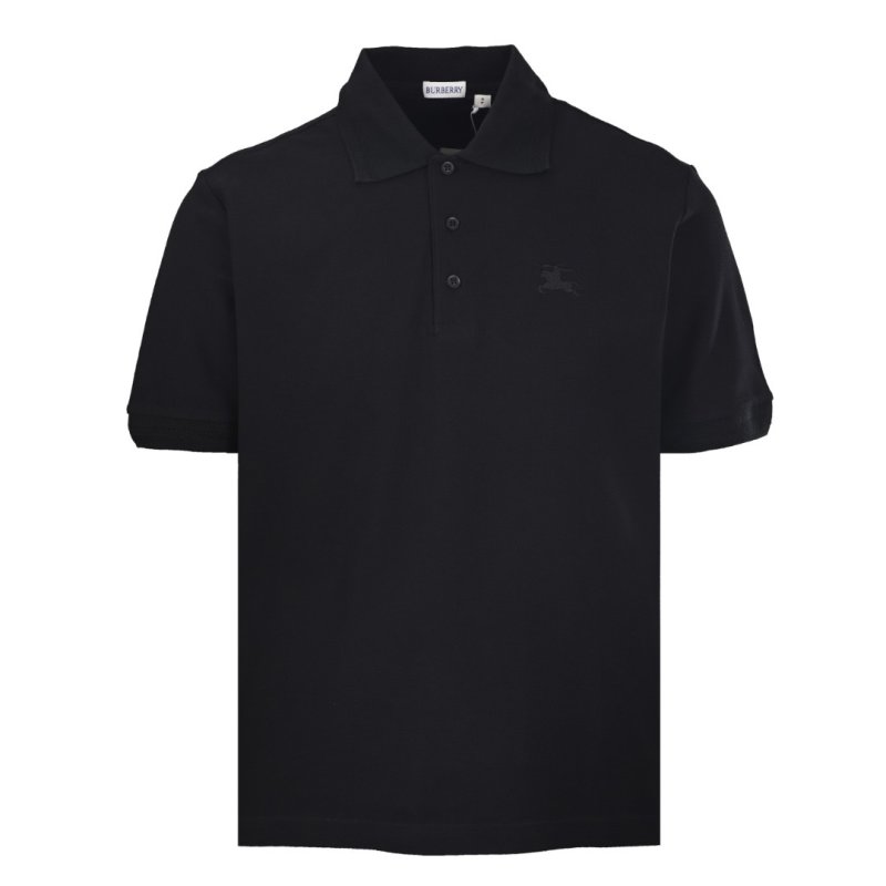 Burberry Black Short Sleeve Polo Shirt view