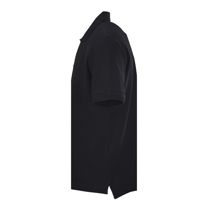 Burberry Black Short Sleeve Polo Shirt view
