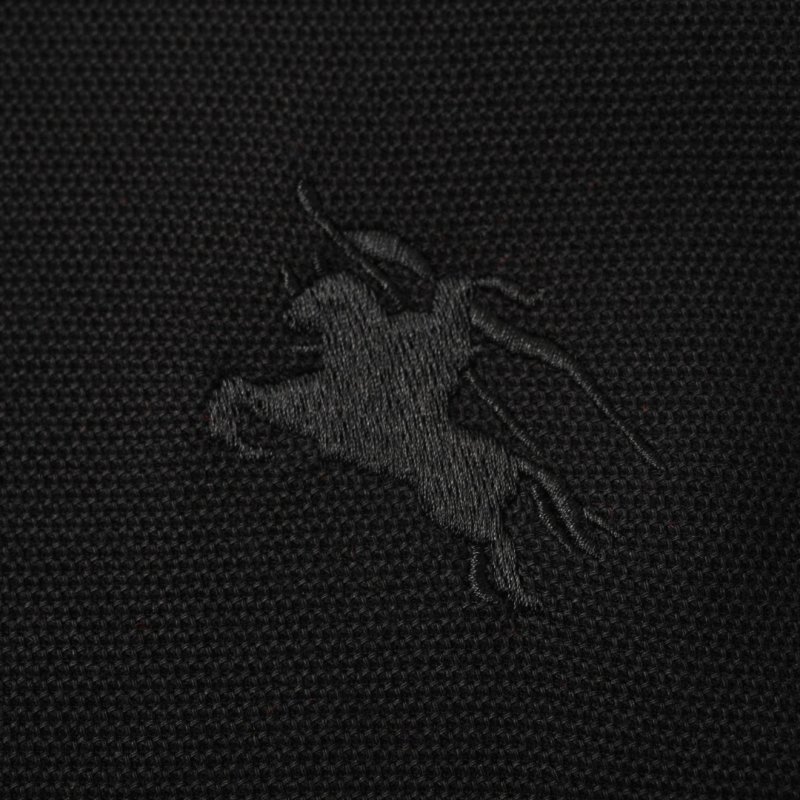 Burberry Black Short Sleeve Polo Shirt view