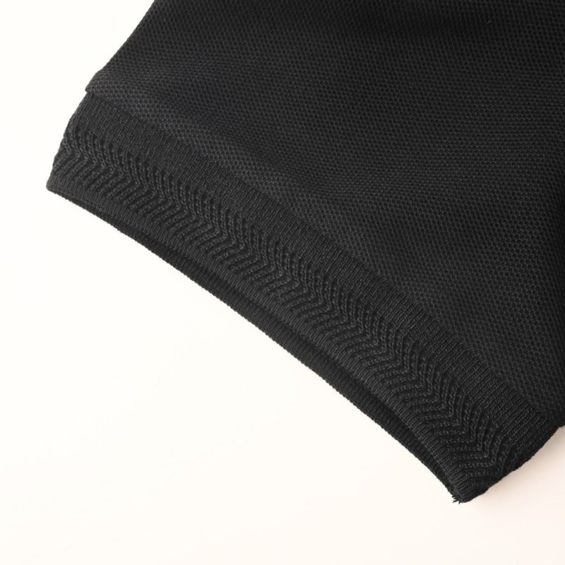 Burberry Black Short Sleeve Polo Shirt view