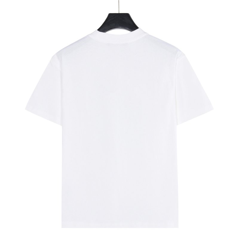 Balenciaga White Logo Short Sleeve T-Shirt view