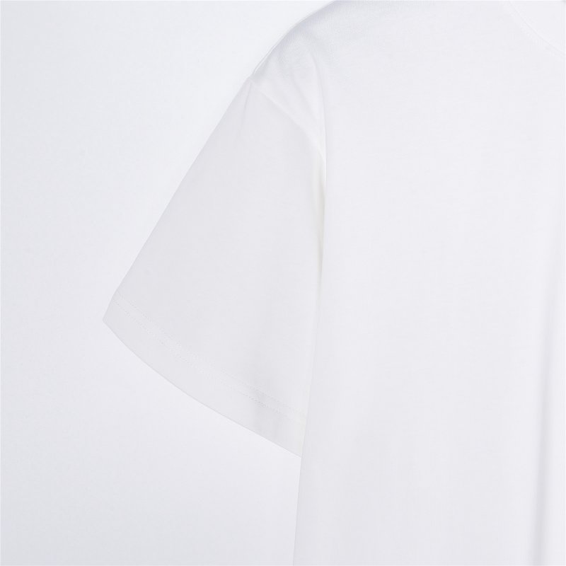 Balenciaga White Logo Short Sleeve T-Shirt view