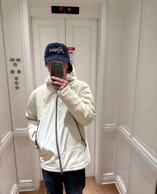Ralph Lauren White Puffer Jacket
