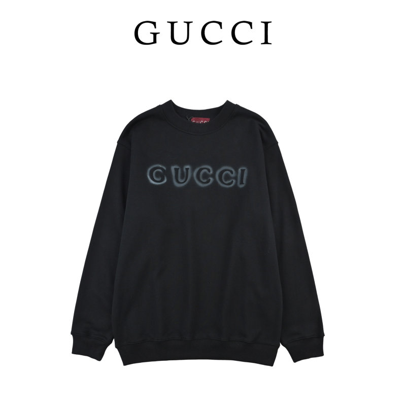 Gucci Logo Sweatshirt Black view