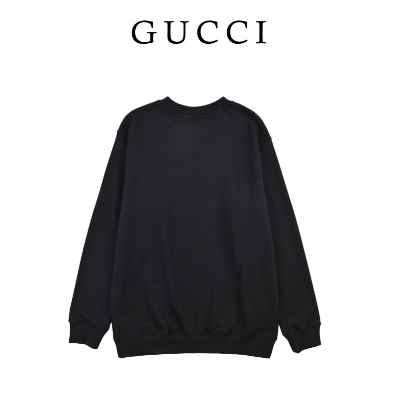 Gucci Logo Sweatshirt Black view