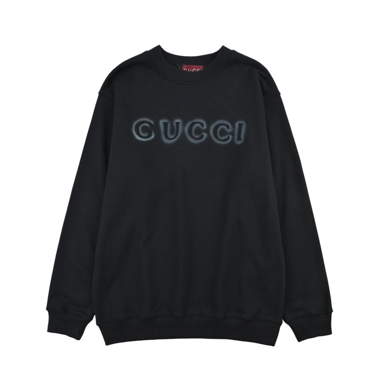 Gucci Logo Sweatshirt Black view