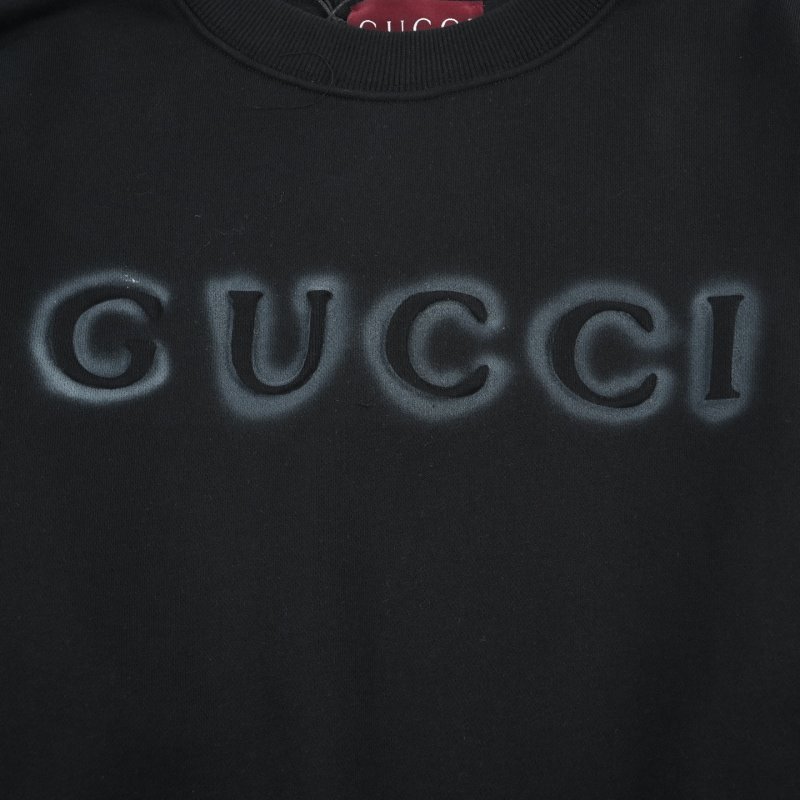 Gucci Logo Sweatshirt Black view