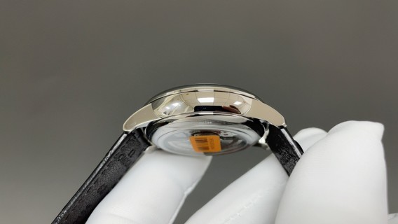 Omega De Ville Prestige Burgundy Dial Steel Watch 41mm view 5