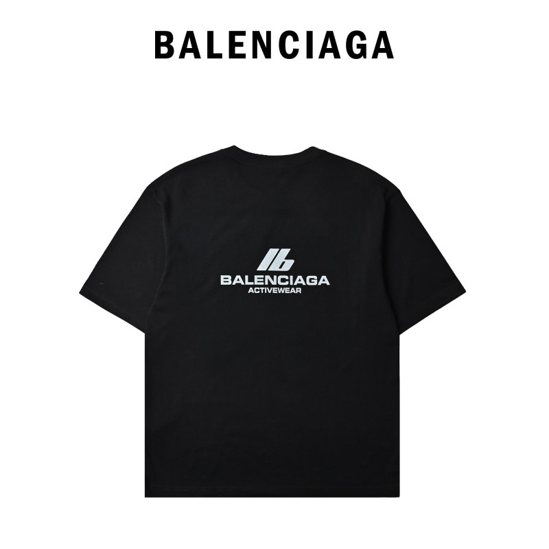 Black Minimalist Logo Short Sleeve T-Shirt view