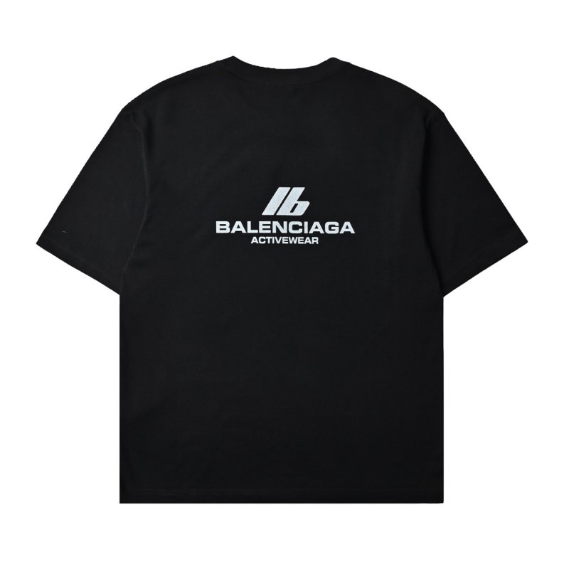 Black Minimalist Logo Short Sleeve T-Shirt view