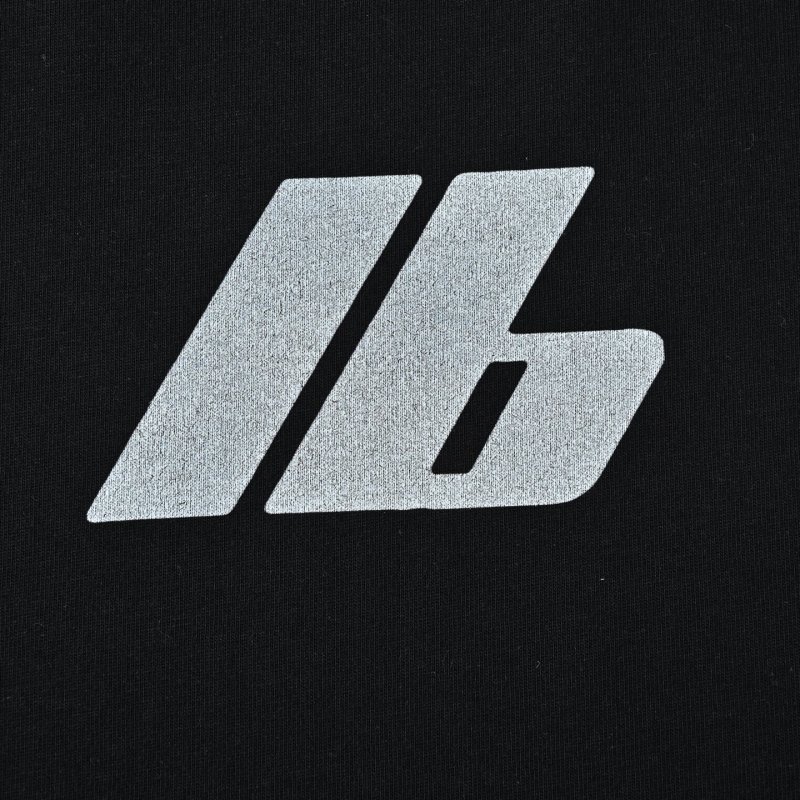 Black Minimalist Logo Short Sleeve T-Shirt view