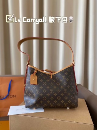 Louis Vuitton Carryall Monogram Canvas Shoulder Bag view 2