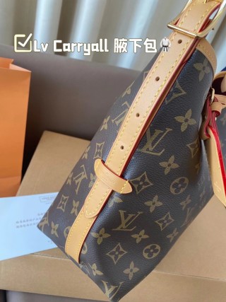 Louis Vuitton Carryall Monogram Canvas Shoulder Bag view 4