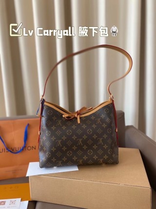Louis Vuitton Carryall Monogram Canvas Shoulder Bag view 5