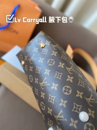 Louis Vuitton Carryall Monogram Canvas Shoulder Bag view 6