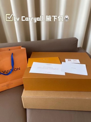 Louis Vuitton Carryall Monogram Canvas Shoulder Bag view 9