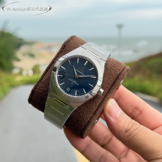 Omega Constellation 41mm Steel Blue Dial Automatic Watch view 2