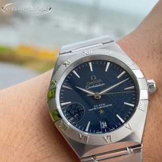 Omega Constellation 41mm Steel Blue Dial Automatic Watch view 3