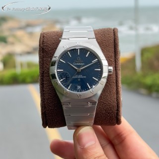 Omega Constellation 41mm Steel Blue Dial Automatic Watch view 4