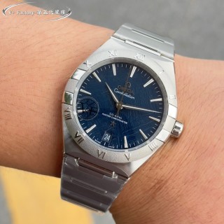 Omega Constellation 41mm Steel Blue Dial Automatic Watch view 5