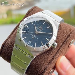 Omega Constellation 41mm Steel Blue Dial Automatic Watch view 6