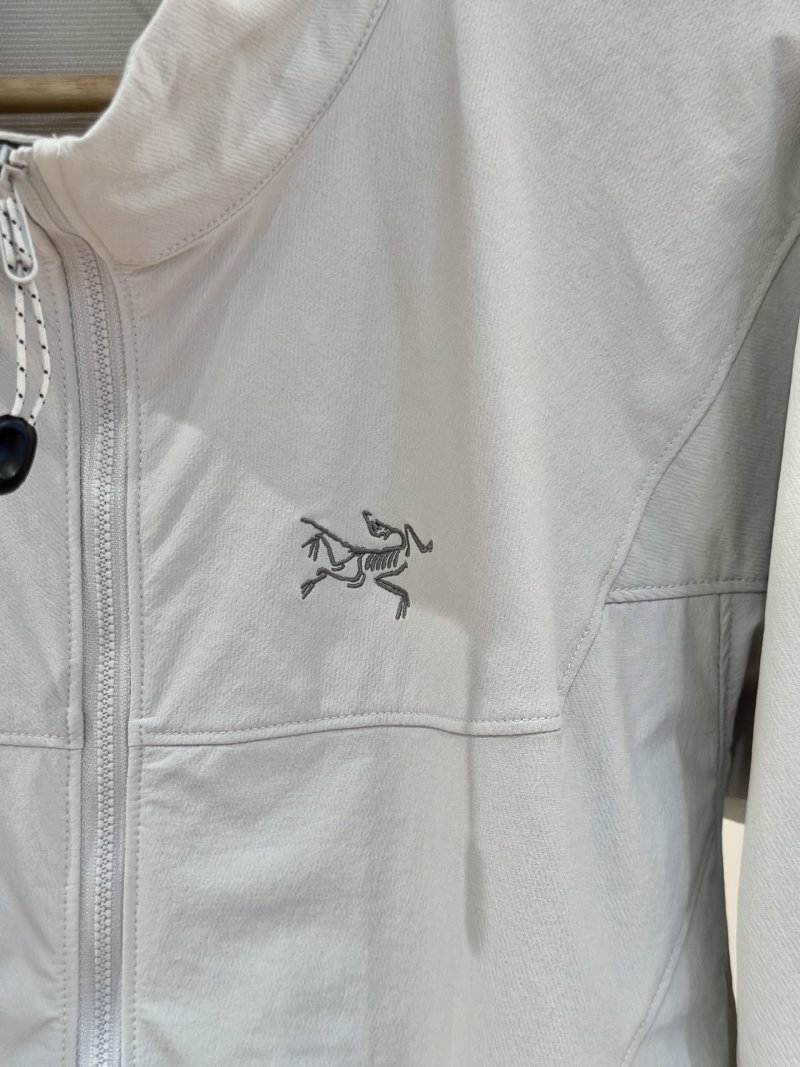 Arc'teryx Black Softshell Windbreaker Jacket view