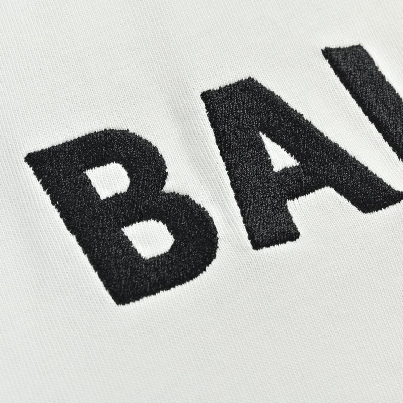Balenciaga White Logo T-Shirt view