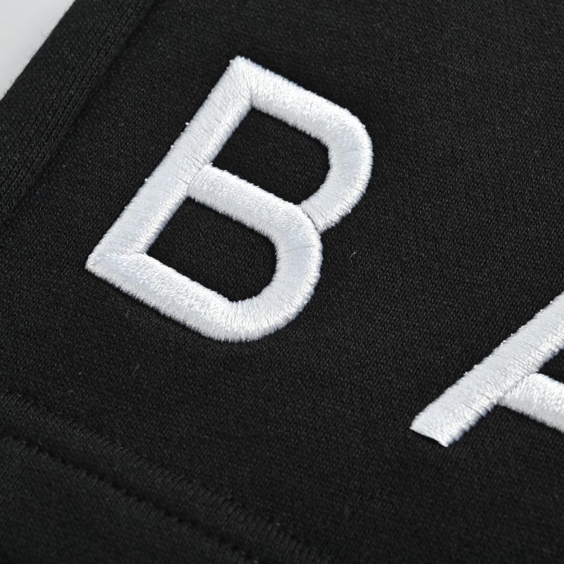 Balenciaga Black Logo Shorts view