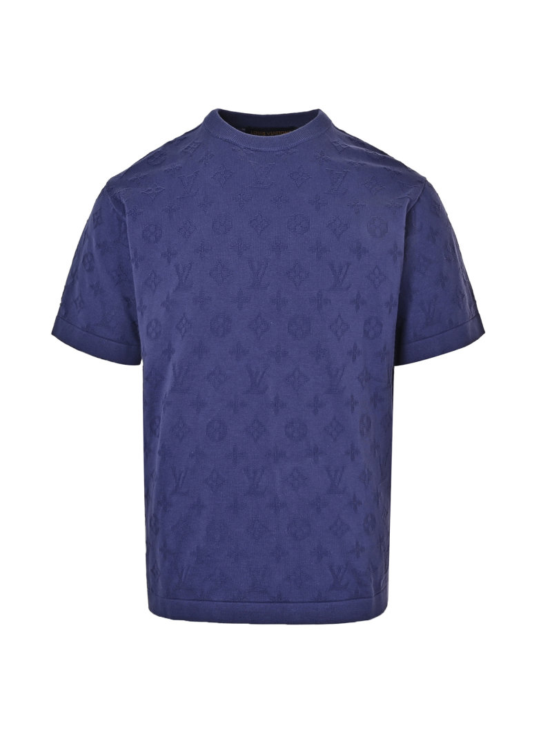 Navy Washed Short-Sleeve Crew Neck T-Shirt view