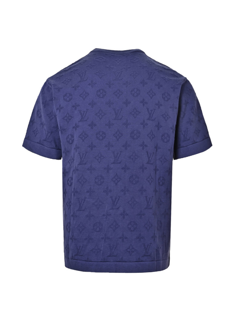 Navy Washed Short-Sleeve Crew Neck T-Shirt view