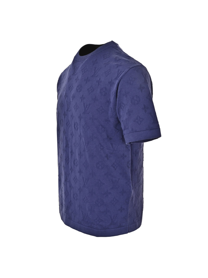 Navy Washed Short-Sleeve Crew Neck T-Shirt view