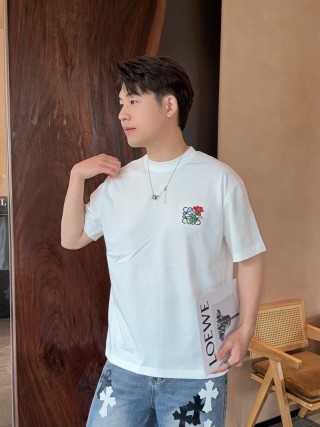 Chrome Hearts Rose Logo White T-Shirt view 5
