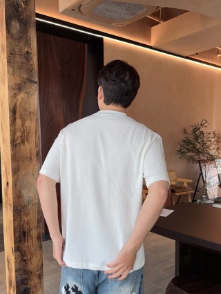 Chrome Hearts Rose Logo White T-Shirt view 8
