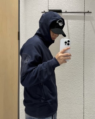 Cream Quilted Windbreaker Jacket view 5